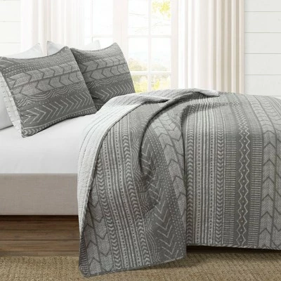 Cheapest 😍 Lush Decor Hygge Geo Reversible Cotton Quilt & Sham Set - Lush Décor Wheat 🧨 3 Cheapest 😍 Lush Decor Hygge Geo Reversible Cotton Quilt & Sham Set - Lush Décor Wheat 🧨