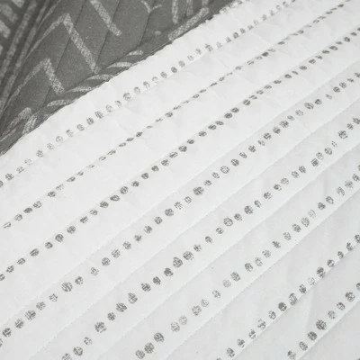 Cheapest 😍 Lush Decor Hygge Geo Reversible Cotton Quilt & Sham Set - Lush Décor Wheat 🧨 5 Cheapest 😍 Lush Decor Hygge Geo Reversible Cotton Quilt & Sham Set - Lush Décor Wheat 🧨 - Image 3