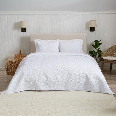 Budget π Great Bay Home Pinsonic Medallion 3-Piece Quilt Set With Shams Clara Collection π 5 Budget π Great Bay Home Pinsonic Medallion 3-Piece Quilt Set With Shams Clara Collection π - Image 3