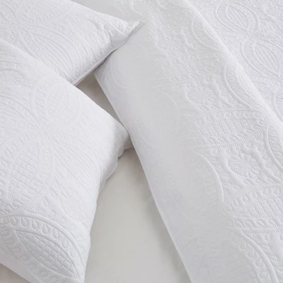 Budget π Great Bay Home Pinsonic Medallion 3-Piece Quilt Set With Shams Clara Collection π 6 Budget π Great Bay Home Pinsonic Medallion 3-Piece Quilt Set With Shams Clara Collection π - Image 4