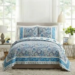 Budget 🛒 Bisou Floral Quilt Set - Dena Home 👏 -Quilts Online Shop unnamed file 4208