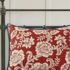 Best reviews of 🔥 Madison Park Rose Cotton Twill Reversible Coverlet Set Red 😍 -Quilts Online Shop unnamed file 4212