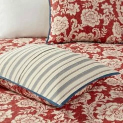 Best reviews of 🔥 Madison Park Rose Cotton Twill Reversible Coverlet Set Red 😍 -Quilts Online Shop unnamed file 4213