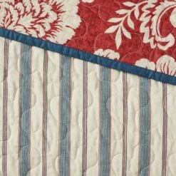 Best reviews of 🔥 Madison Park Rose Cotton Twill Reversible Coverlet Set Red 😍 -Quilts Online Shop unnamed file 4218