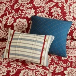 Best reviews of 🔥 Madison Park Rose Cotton Twill Reversible Coverlet Set Red 😍 -Quilts Online Shop unnamed file 4219