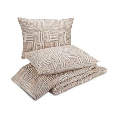 Cheap ✔️ Jungalow By Justina Blakeney Abrazo Quilt Set - Justina Blakeney for Makers Collective Taupe 🧨 8 Cheap ✔️ Jungalow By Justina Blakeney Abrazo Quilt Set - Justina Blakeney for Makers Collective Taupe 🧨 - Image 6