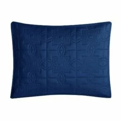 Coupon 🎁 3pc Solid Pinsonic Quilt Set - Casa Couture Navy 🌟 -Quilts Online Shop unnamed file 4404
