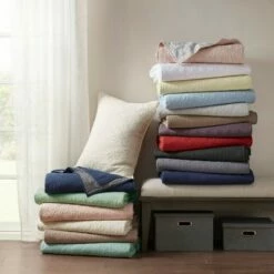 Best Sale 🔔 Madison Park Vancouver Coverlet Mini Set Gray 🌟 -Quilts Online Shop unnamed file 444