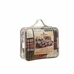 Cheap ✨ Woolrich Tulsa Oversized Plaid Print Cotton Quilt Set Red/gray 🛒 13 Cheap ✨ Woolrich Tulsa Oversized Plaid Print Cotton Quilt Set Red/gray 🛒 -Quilts Online Shop unnamed file 4445