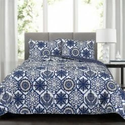 Wholesale ❤️ Lush Decor Navy Marvel Quilt Set - Lush Décor 👏