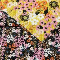 Best Sale 🎉 Sunny Garden Quilt & Sham Set Yellow/Pink/Black - Teresa Chan for Makers Collective ✨ -Quilts Online Shop unnamed file 4472