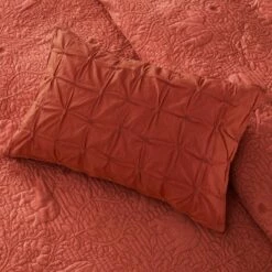 Deals 🎁 Ink+Ivy 3pc Kandula Coverlet Mini Set Coral 🧨 -Quilts Online Shop unnamed file 4492