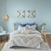Best deal 🎁 Urban Habitat Blue Sydney Cotton Reversible Coverlet Set -7pc 👏