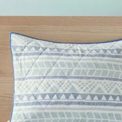 Best deal 🎁 Urban Habitat Blue Sydney Cotton Reversible Coverlet Set -7pc 👏 -Quilts Online Shop unnamed file 4520