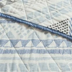 Best deal 🎁 Urban Habitat Blue Sydney Cotton Reversible Coverlet Set -7pc 👏 -Quilts Online Shop unnamed file 4522