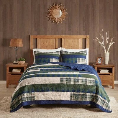 Coupon 🧨 Woolrich Spruce Hill Cotton Quilt Set Green 🤩 4 Coupon 🧨 Woolrich Spruce Hill Cotton Quilt Set Green 🤩 - Image 2