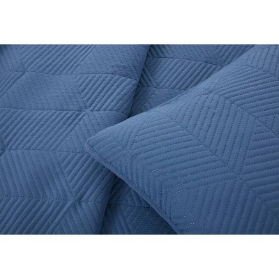 Buy β 3pc Hexa Quilt Set - VCNY Navy π 5 Buy β 3pc Hexa Quilt Set - VCNY Navy π - Image 3