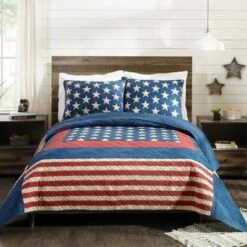 Promo 🤩 3pc Americana Patch Quilt Set Blue/Red - Modern Heirloom ✨ 22 Promo 🤩 3pc Americana Patch Quilt Set Blue/Red - Modern Heirloom ✨ -Quilts Online Shop unnamed file 4601