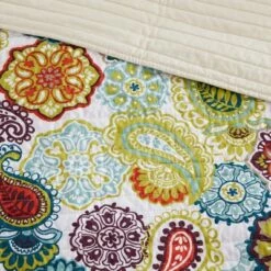 Buy 😀 Mi Zone Tula Quilted Coverlet Set Multi-colored ✔️ -Quilts Online Shop unnamed file 4605