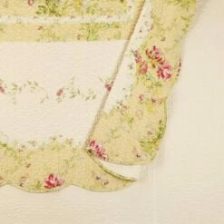 Best reviews of 🎉 Prairie Bloom Bedspread - Mary Jane's Home Yellow 🔥 -Quilts Online Shop unnamed file 4612