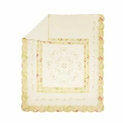 Best reviews of 🎉 Prairie Bloom Bedspread - Mary Jane's Home Yellow 🔥 -Quilts Online Shop unnamed file 4614