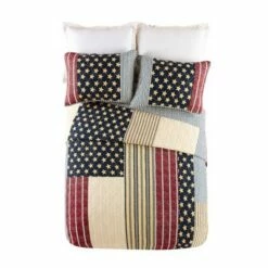 Flash Sale ✔️ 3pc Americana Quilt Set - Modern Heirloom 🌟