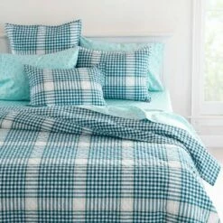 Promo ❤️ Jamie Organic Quilt Set Blue - Martha Stewart 🔔 -Quilts Online Shop unnamed file 4644
