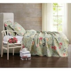 Brand new 🧨 Pem-America Edens Garden Quilt Set Assorted Greens ✔️ -Quilts Online Shop unnamed file 465