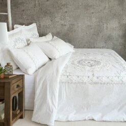Top 10 🌟 Harleson Medallion Comforter Set - White & Grey - Levtex Home 😍 -Quilts Online Shop unnamed file 4651