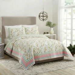Outlet ⭐ 3pc Sonnet Quilt Set - Dena Home ⌛