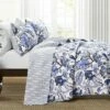 New ⌛ Lush Decor Lush Décor Cynthia Jacobean Quilt & Sham Set Blue 🔥 -Quilts Online Shop unnamed file 4684