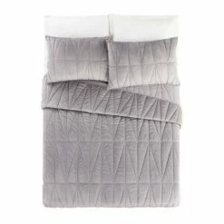 Cheapest π Pinnacle Quilt & Sham Set Gray - Ayesha Curry π