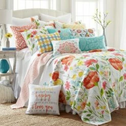 Coupon ❤️ Laurel Coral Quilt and Pillow Sham Set - Levtex Home ✨ 15 Coupon ❤️ Laurel Coral Quilt and Pillow Sham Set - Levtex Home ✨ -Quilts Online Shop unnamed file 4754