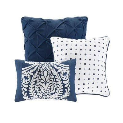 Best Sale π Madison Park 6pc Adela Coverlet Set Indigo π 4 Best Sale π Madison Park 6pc Adela Coverlet Set Indigo π - Image 2