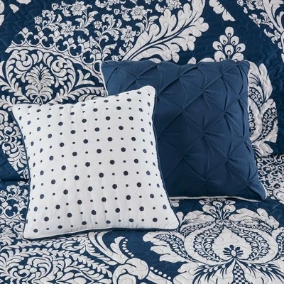 Best Sale π Madison Park 6pc Adela Coverlet Set Indigo π 5 Best Sale π Madison Park 6pc Adela Coverlet Set Indigo π - Image 3