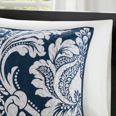 Best Sale π Madison Park 6pc Adela Coverlet Set Indigo π 7 Best Sale π Madison Park 6pc Adela Coverlet Set Indigo π - Image 5