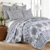 Discount ✔️ Homthreads Valentina Quilt Set Blue 🔔 -Quilts Online Shop unnamed file 479