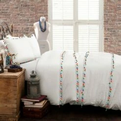 Best reviews of ⭐ Lush Decor White Boho Tassel Comforter Set - Lush Décor 🌟