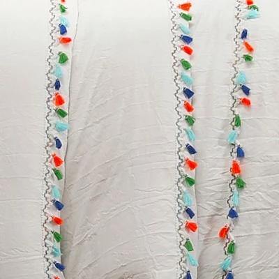 Best reviews of ⭐ Lush Decor White Boho Tassel Comforter Set - Lush Décor 🌟 5 Best reviews of ⭐ Lush Decor White Boho Tassel Comforter Set - Lush Décor 🌟 - Image 3