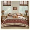 Discount ✔️ Madison Park Duncan Printed Quilt Set 6pc Spice 😀 -Quilts Online Shop unnamed file 4824