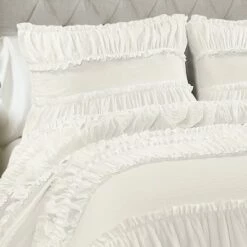 Cheapest ✨ Lush Decor White Nova Ruffle Comforter Set - Lush Décor 🎁 -Quilts Online Shop unnamed file 4847