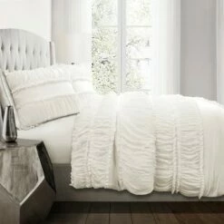 Cheapest ✨ Lush Decor White Nova Ruffle Comforter Set - Lush Décor 🎁 -Quilts Online Shop unnamed file 4849