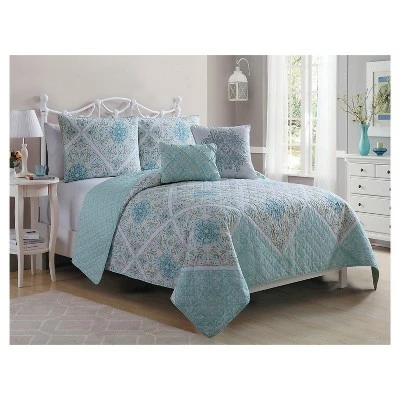 Budget π Windsor Diamond Pattern Multiple Piece Quilt Set - VCNY® Multicolored β€οΈ 3 Budget π Windsor Diamond Pattern Multiple Piece Quilt Set - VCNY® Multicolored β€οΈ