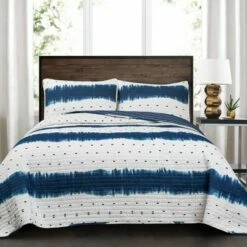 Discount 💯 Lush Decor 3pc Jane Shibori Quilt Set Navy - Lush Décor 🛒 -Quilts Online Shop unnamed file 4893