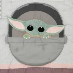 Budget ✔️ Lambs & Ivy Star Wars The Child Baby Yoda Nursery 3-Piece Baby Crib Bedding Set 👍 -Quilts Online Shop unnamed file 49