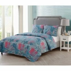 Cheap 🎁 Ava Pinsonic Rev Quilt Set - VCNY Berry Purple 🌟