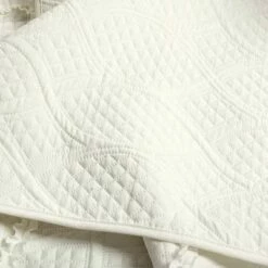 Discount 😍 Lush Decor 3pc Avon Textured Ruffle Quilt Set - Lush Décor White 🎉 -Quilts Online Shop unnamed file 4913