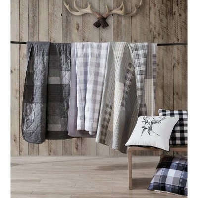 Best deal β Lakehouse Quilt Set - Eddie Bauer Gray 𧨠3 Best deal β Lakehouse Quilt Set - Eddie Bauer Gray π§¨