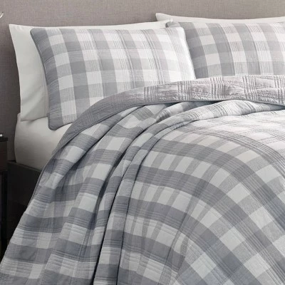 Best deal β Lakehouse Quilt Set - Eddie Bauer Gray 𧨠4 Best deal β Lakehouse Quilt Set - Eddie Bauer Gray 𧨠- Image 2