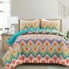 Top 10 🎉 Lush Decor Boho Chevron Quilt Set - Lush Décor Multicolor 🎁 -Quilts Online Shop unnamed file 4931